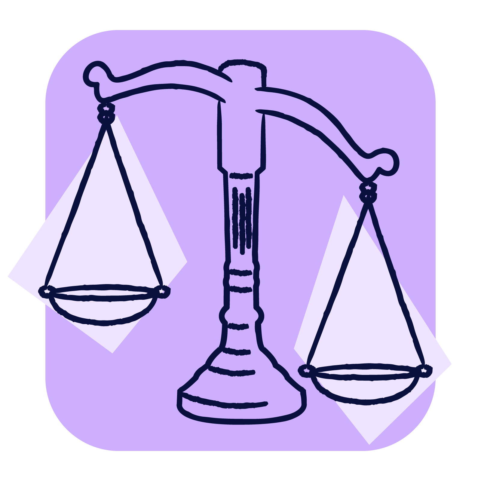 Illustration of a balance to symbolize comparing QMS software | Scilife