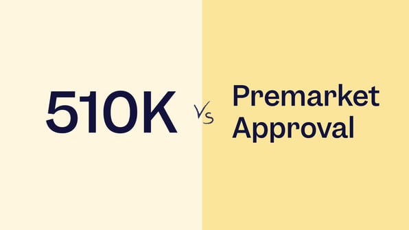 Key differences between 510K vs Premarket Approval infographic | Scilife 