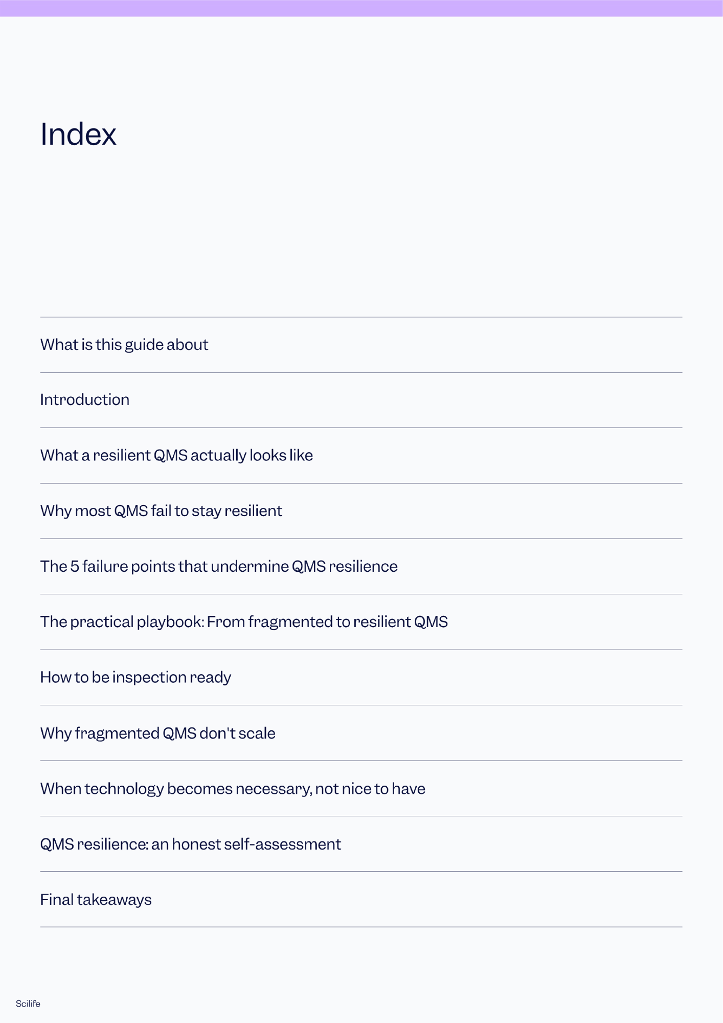 A guide to building a resilient quality system for UK pharma and biotech | Scilife