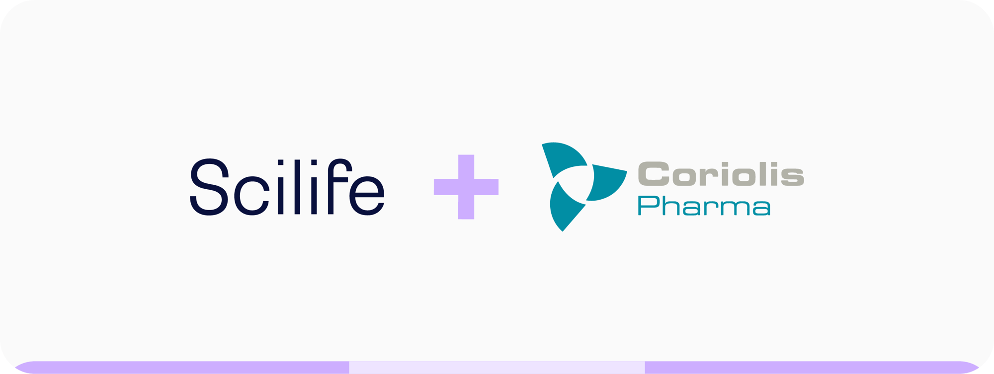 Coriolis + Scilife logos