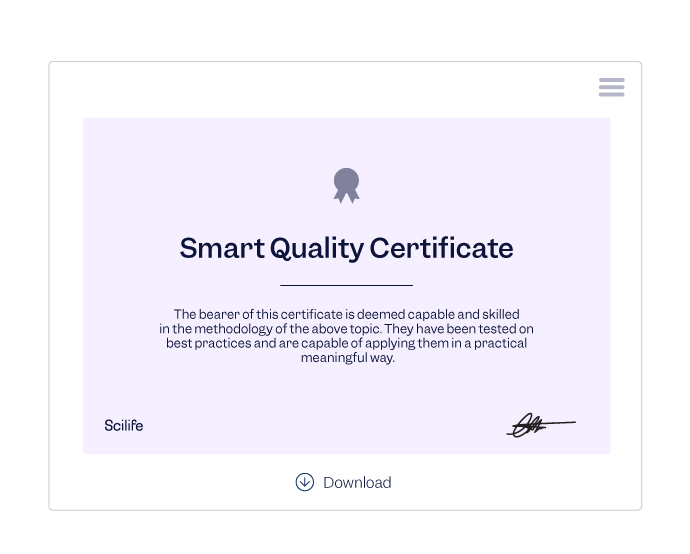 Earn a Smart Quality Certification with Scilife Academy and boost Continuous Learning in the Workplace