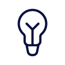 A bulb icon to represent the proactivity of our Scilife customer success team 