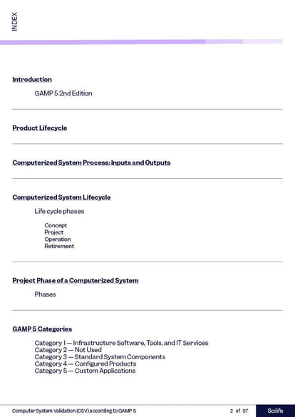 Computer System Validation According to GAMP 5 - Handbook | Scilife