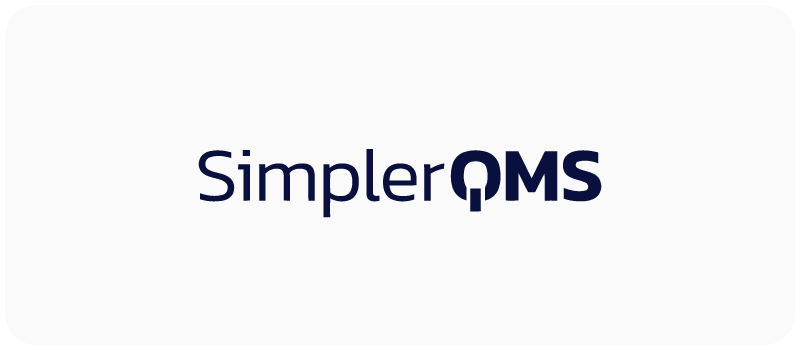 Simpler QMS logo | Scilife