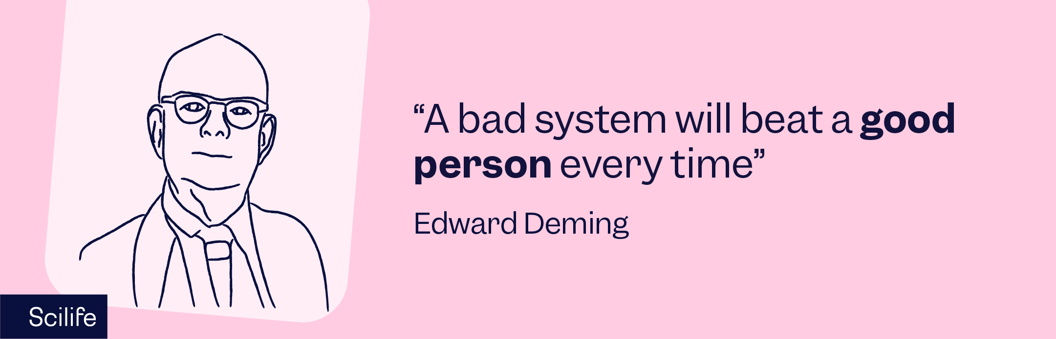 E Deming quote