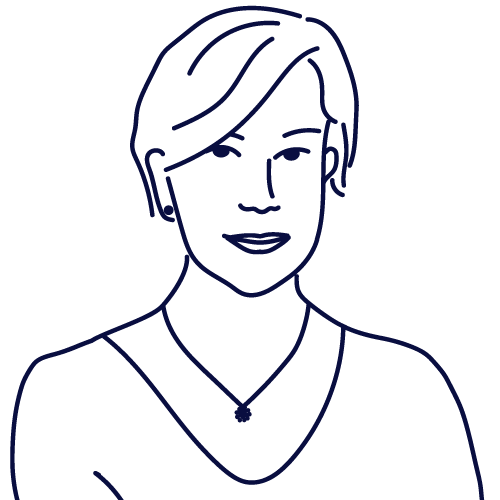 Hand drawn illustration of Eefke Heitbrink, Finance Manager at Scilife