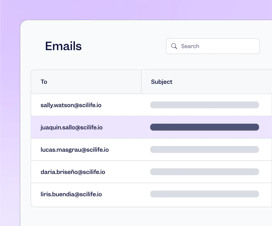 Messaging within Scilife eQMS | Scilife