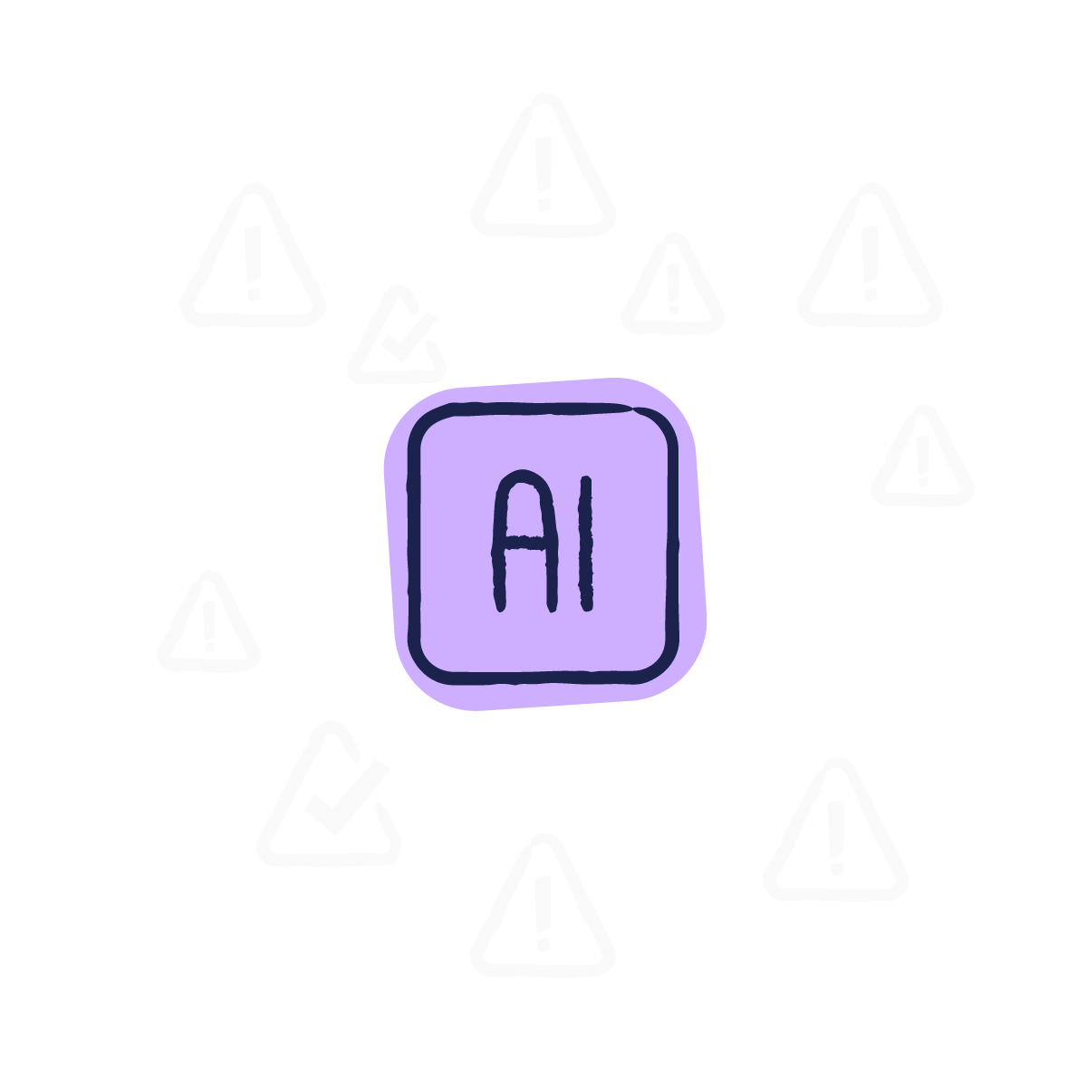 Illustration of interconnected alerts with AI to represent risk assessment in quality assurance | Scilife