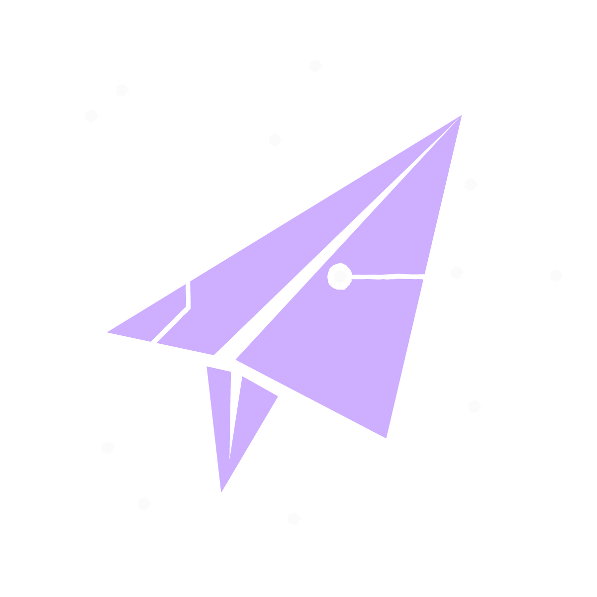 Illustration of paper plane with interconnected lines to represent the navigation of AI regulations in quality management | Scilife