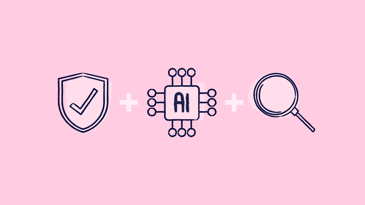Checklist and AI illustration to represent a practical guide for AI in quality management | Scilife