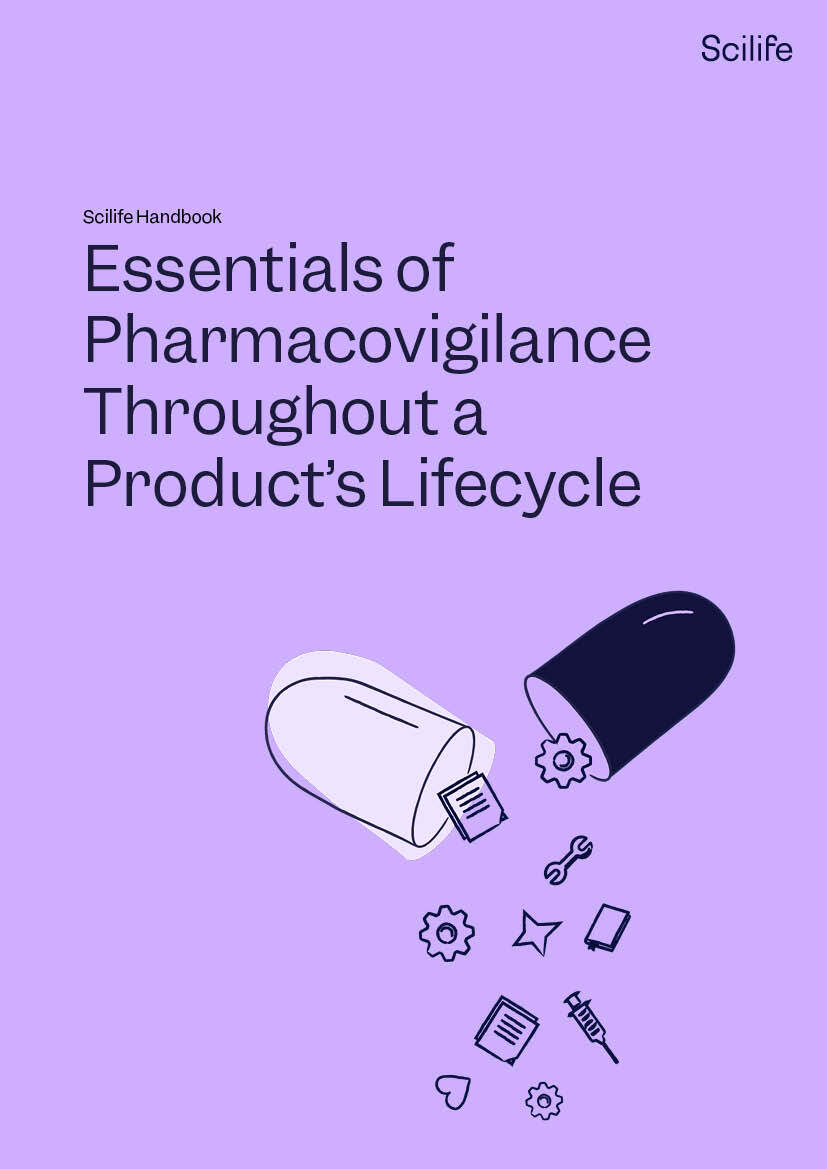 Scilife Handbook - Pharmacovigilance cover | Scilife