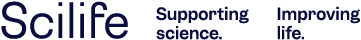 Scilife logo with its tagline: Supporting science, improving life.