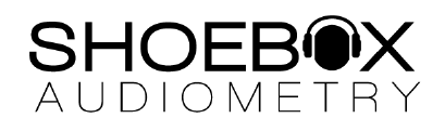 Shoebox audiometry logo as Scilife Medical Device customer