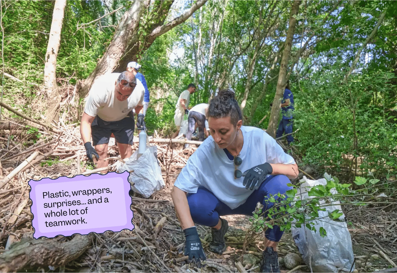Scilifers dive into forest cleanup with purpose and gloves on | Scilife