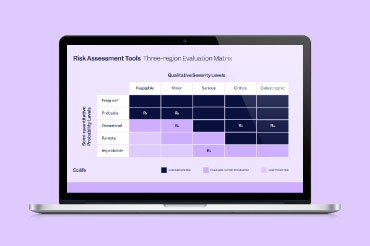Screenshot of our guide for creating an effective CAPA form inside a laptop screen.