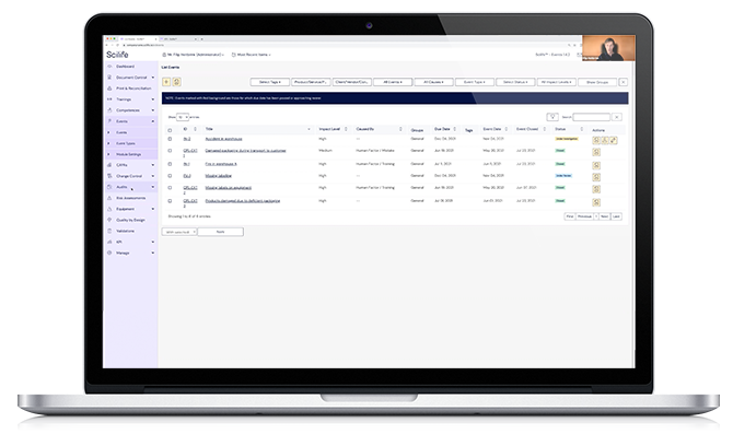 Implementing GDP Requirements with Scilife QMS | Scilife 