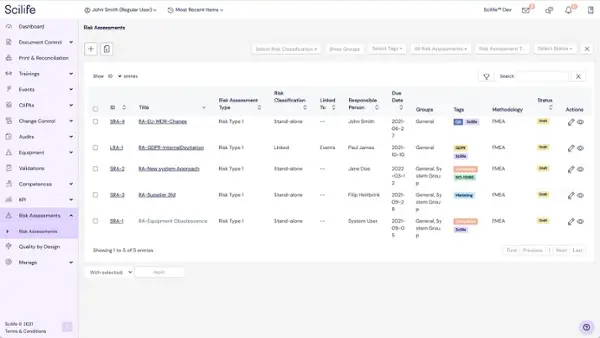 Risk Management Software 